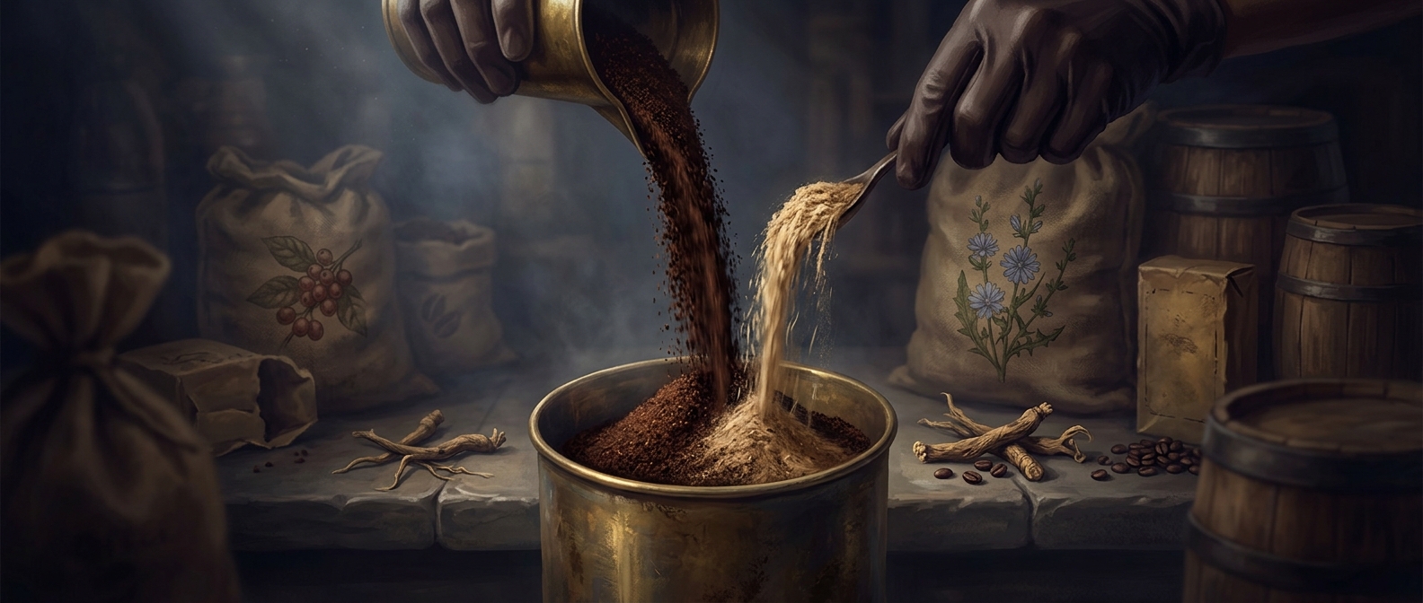 Why chicory ended up in people’s coffee