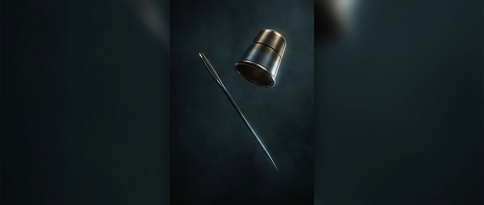 Sewing thimbles prevented horrific needle injuries