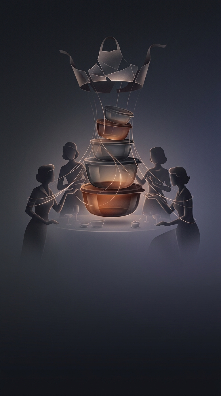 Вечеринки Tupperware были намеренно разработаны для манипуляции социальными обязательствами скучающих домохозяек из пригородов ради получения огромной корпоративной прибыли.