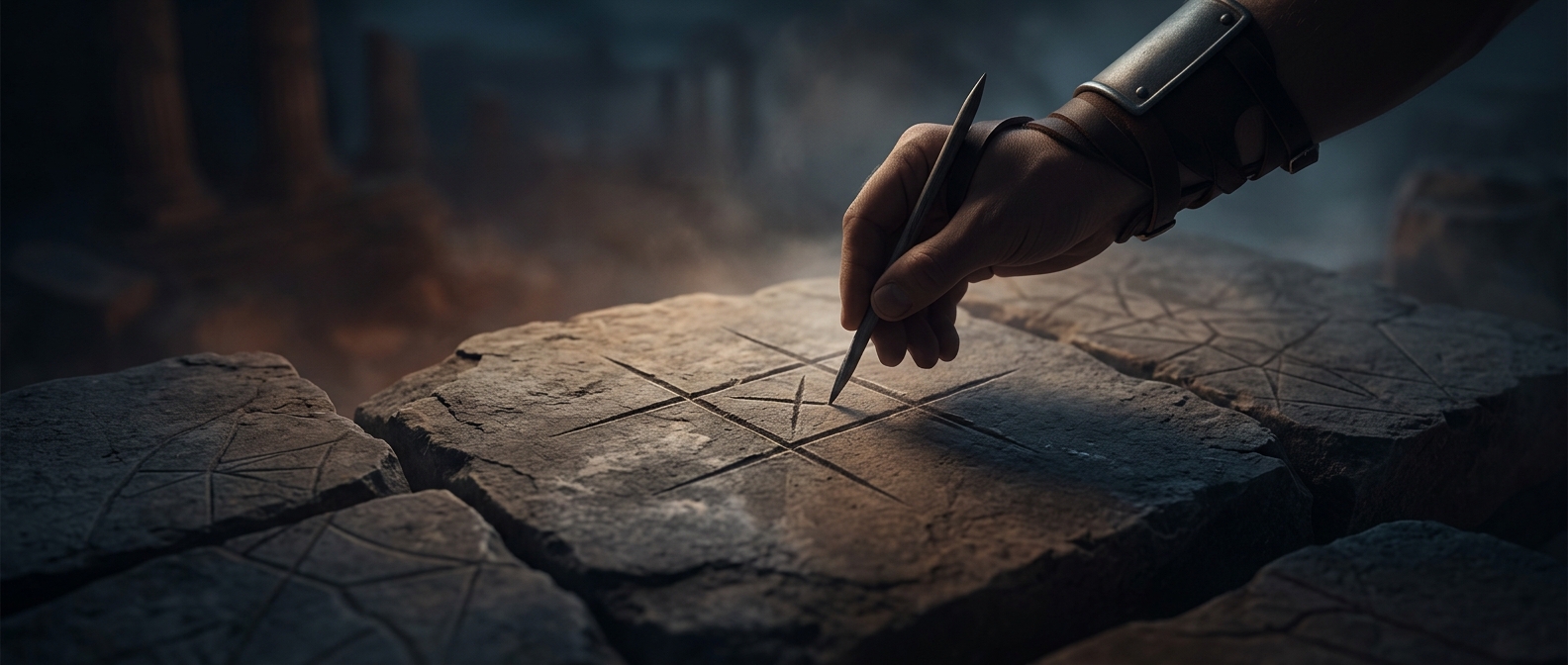 Ancient Romans played a movable version of tic-tac-toe