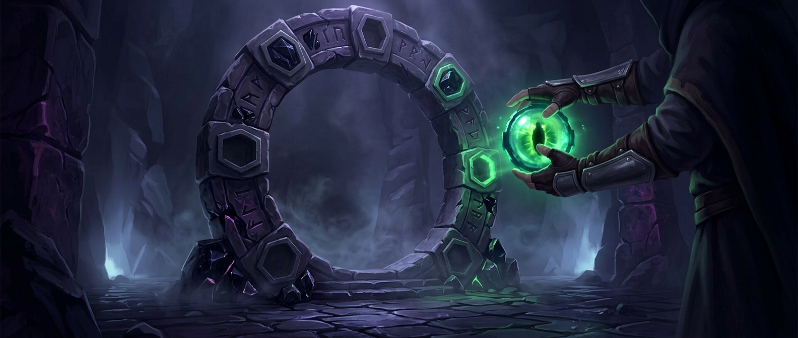 End portals demand specific glowing orbs