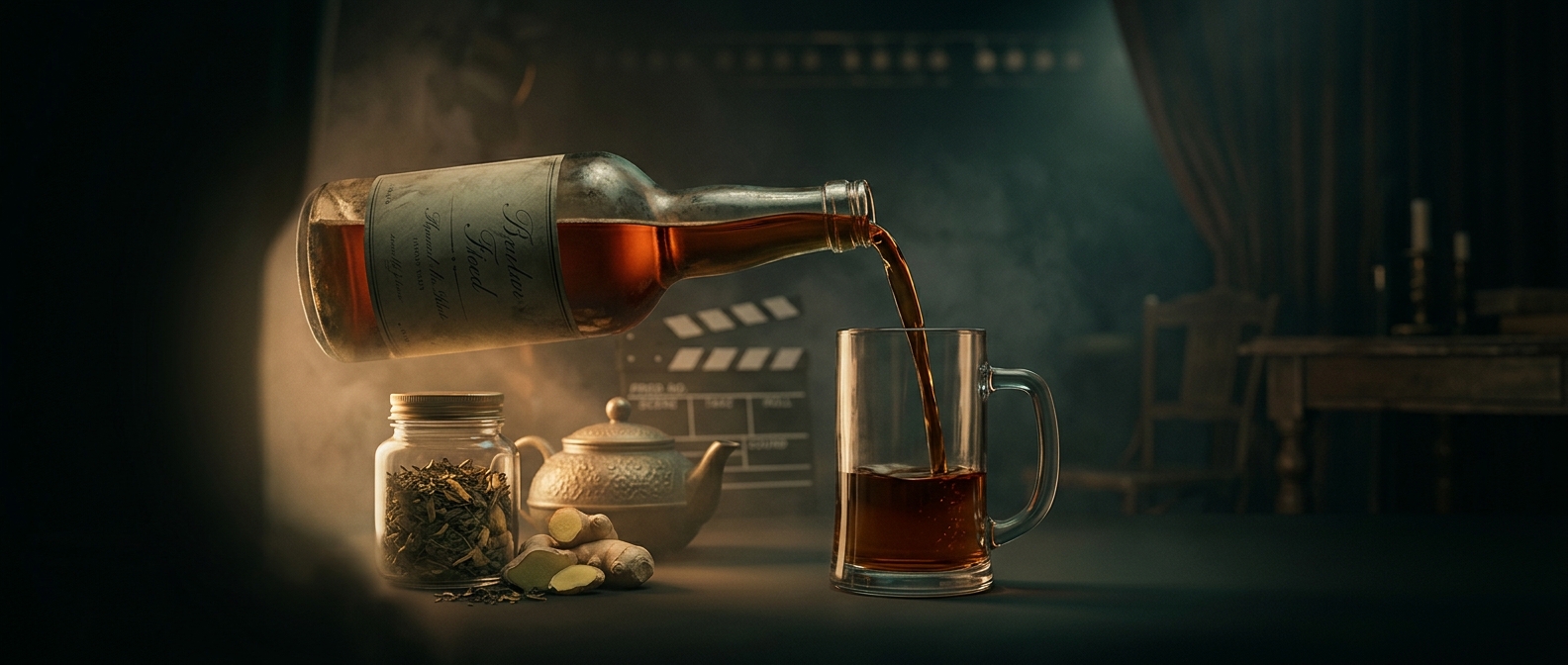 What actors are really drinking when they order a beer