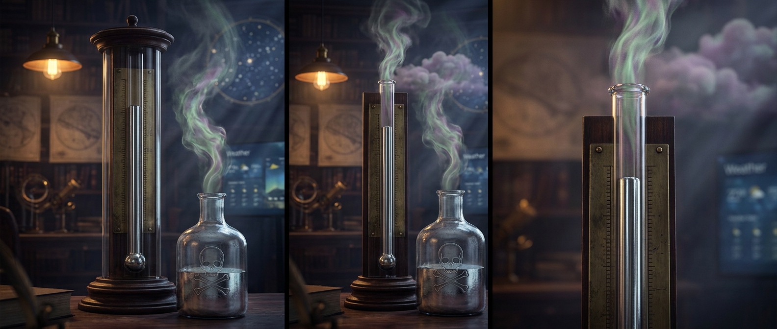 Why barometers once used poisonous mercury