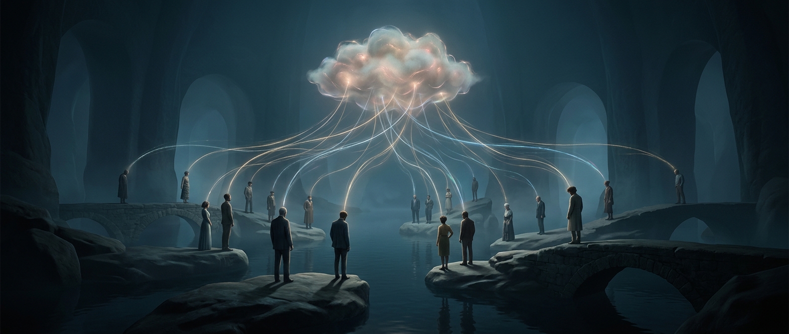 Collective unconscious connects all active minds