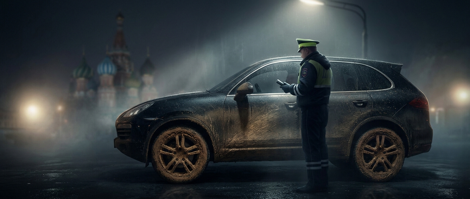 In Russia, a filthy car can earn you a fine