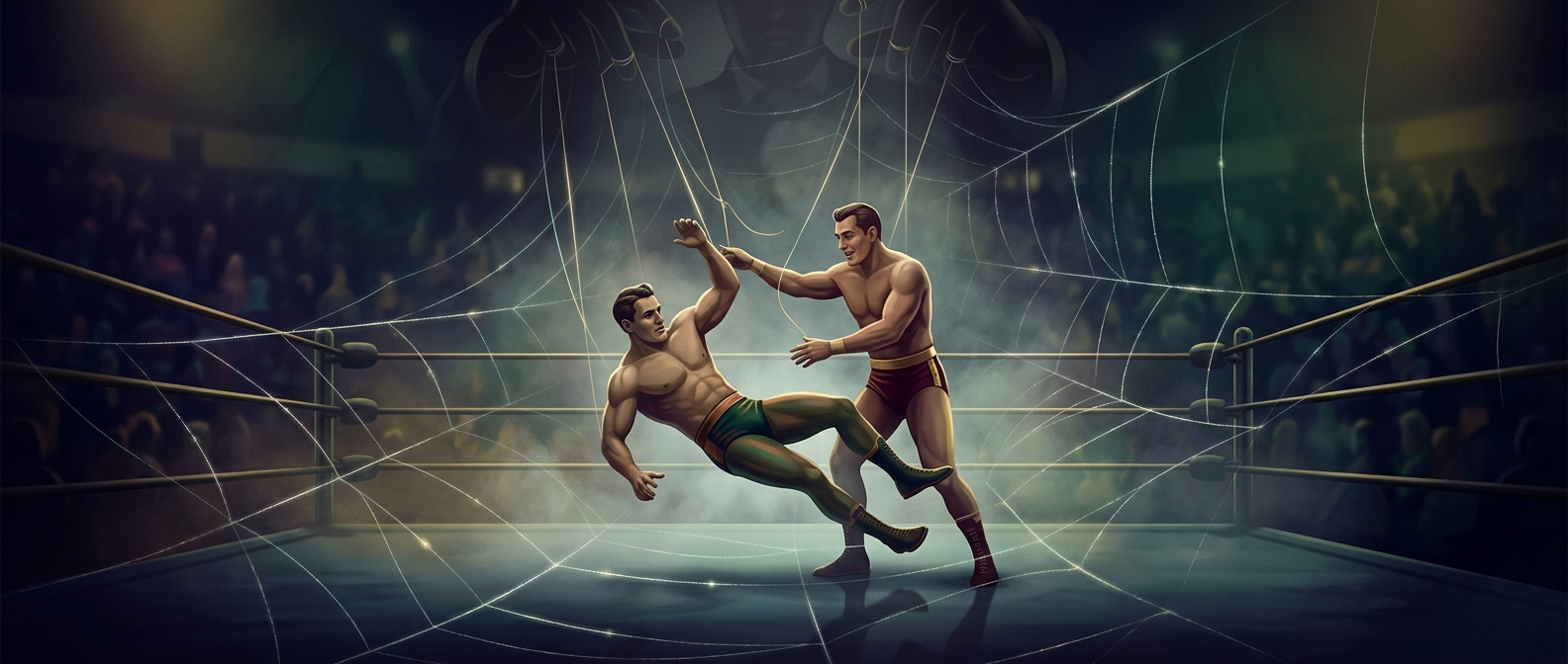 Professional wrestling outcomes were predetermined early