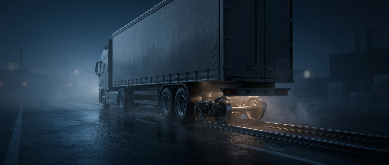 The trailer that tried to be a truck and a train