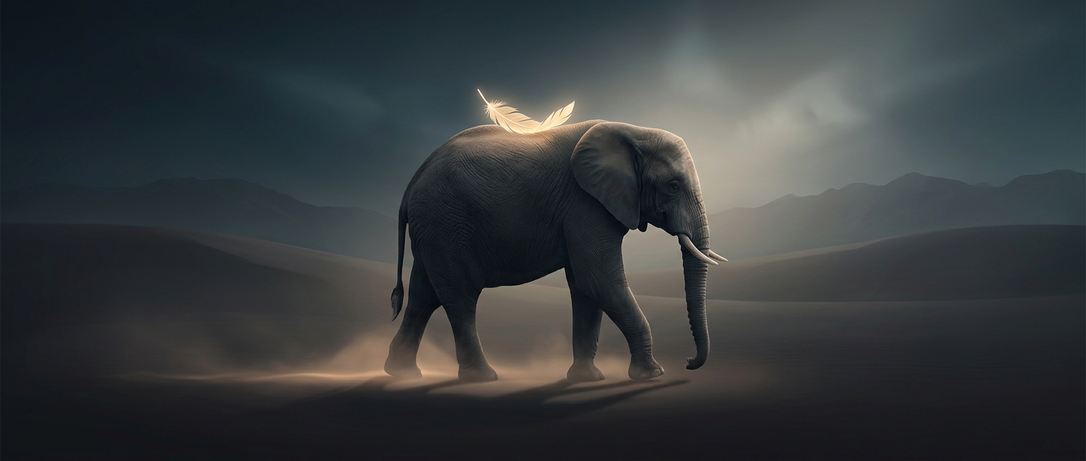 Why elephants carry less relative weight than donkeys