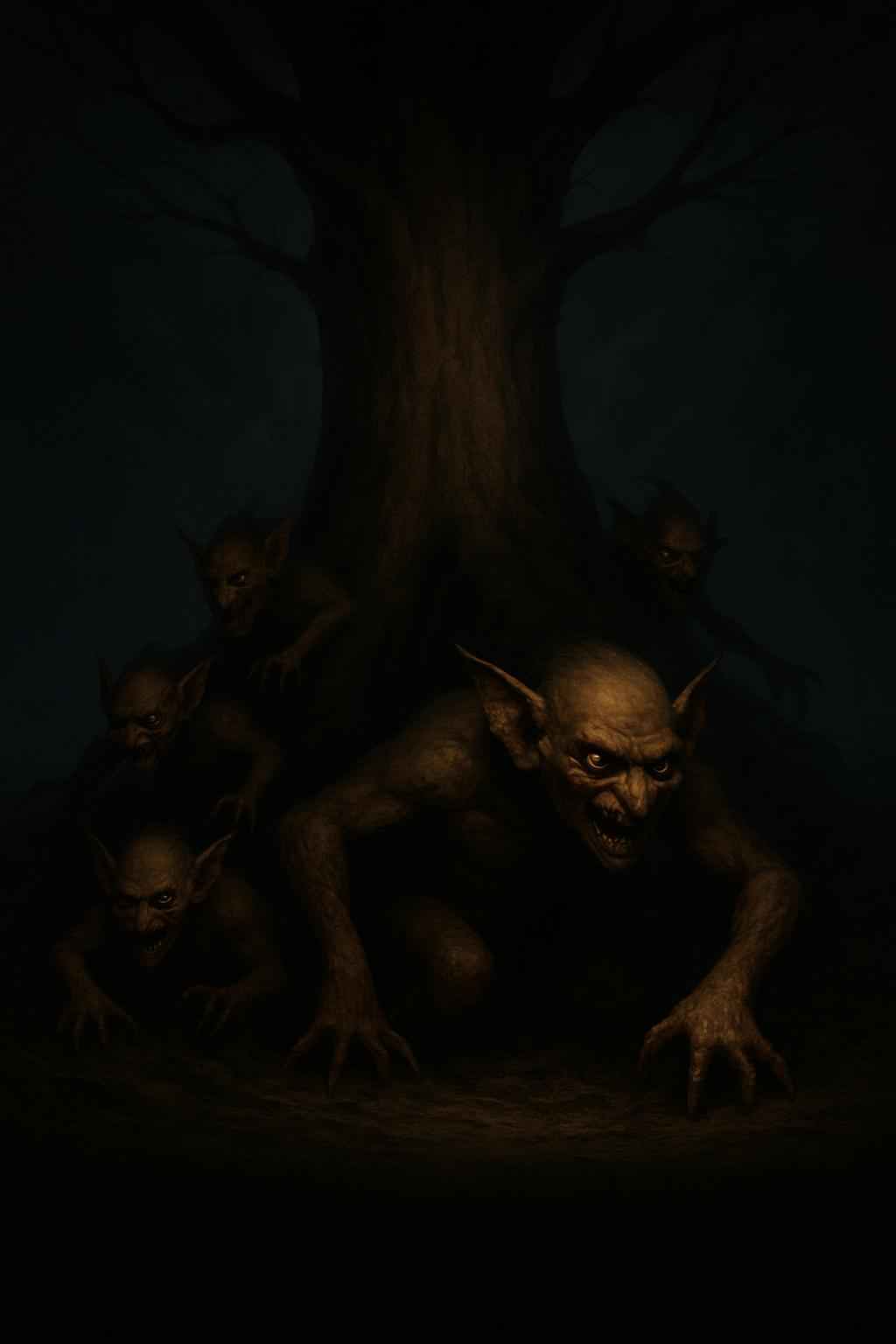 In northern Greece, villagers still whisper about the kallikantzaroi—mischievous goblins that crawl from underground only during the twelve nights of Christmas.
