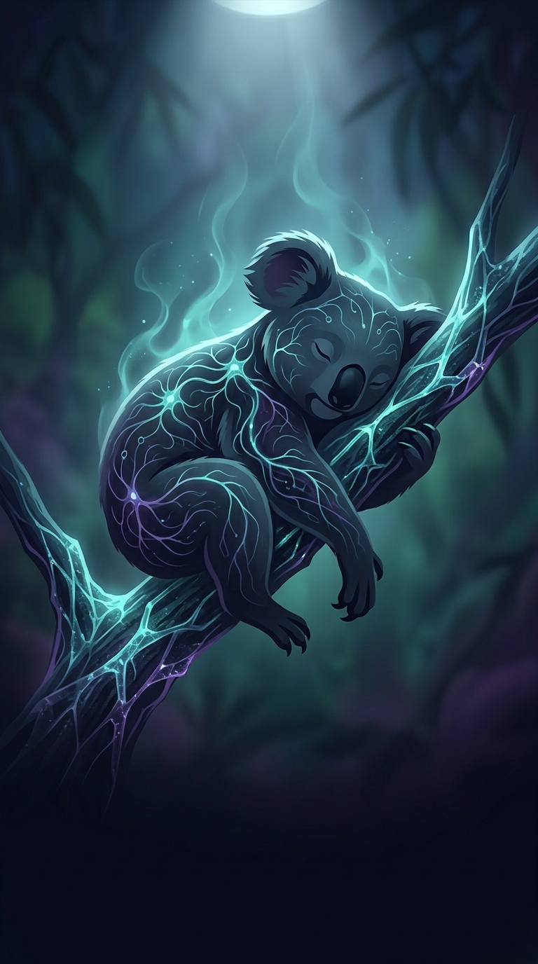 Koalas are famous for sleeping up to 22 hours every single day. What dark biological secret entirely explains this behavior?