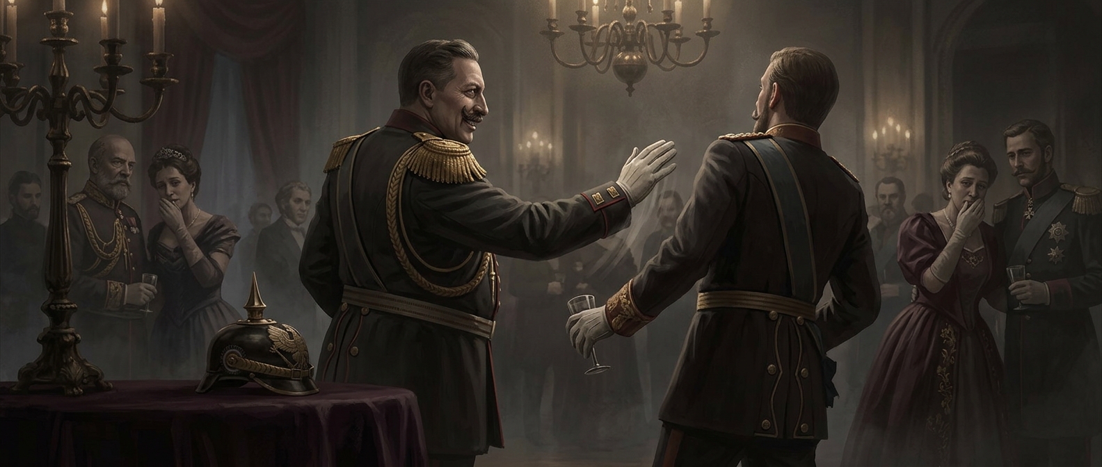 The emperor who slapped European royals