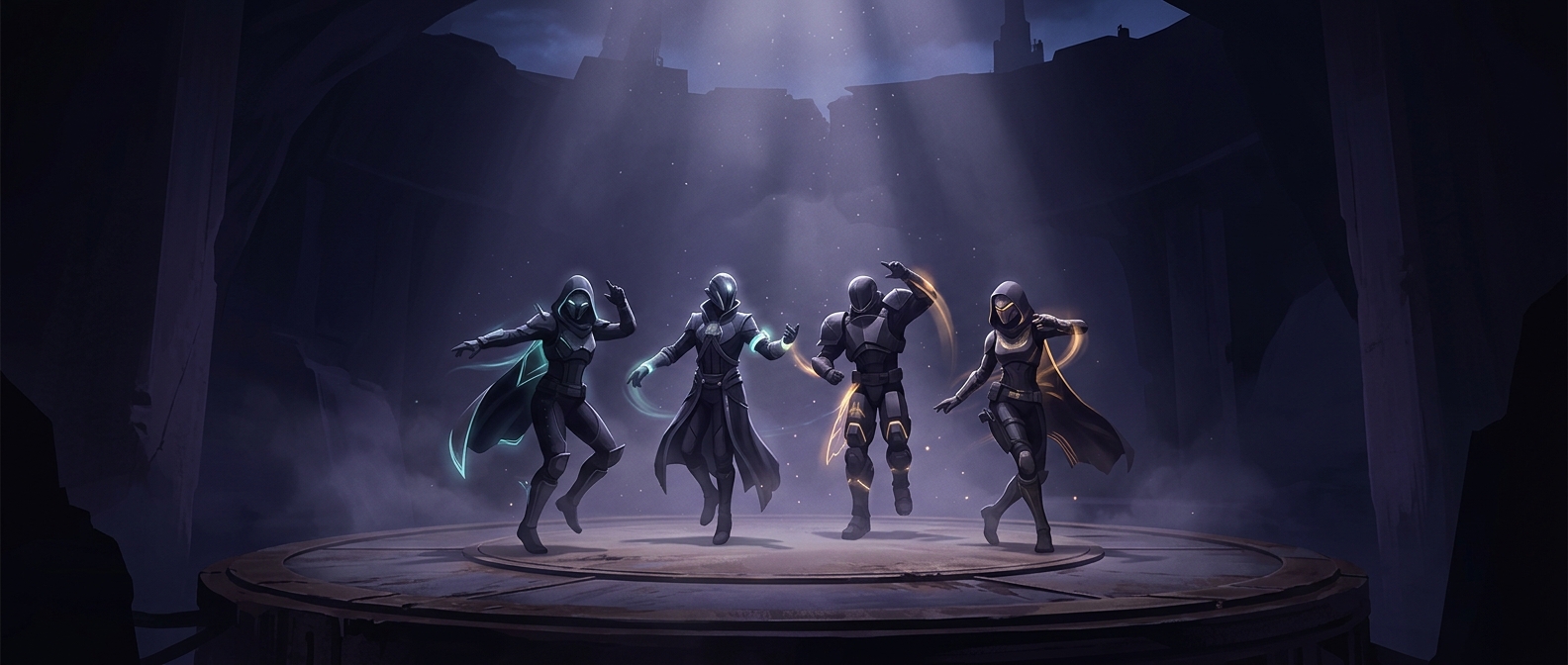 Why Destiny's silent warriors suddenly start dancing