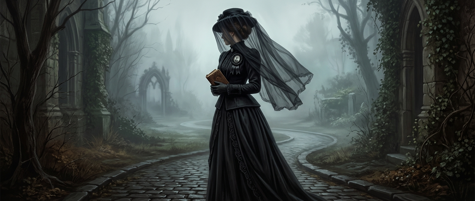 Why mourning once dictated your wardrobe