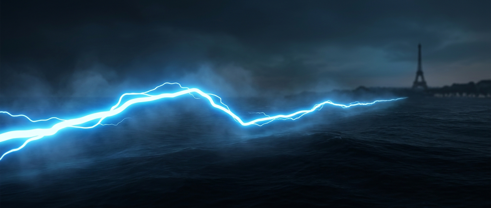 Why long-distance power lines use direct current
