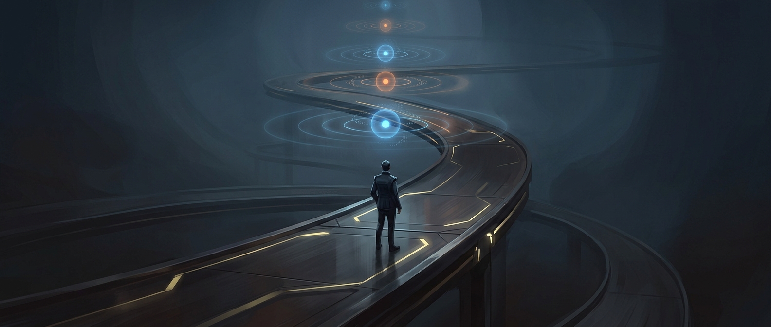Moving platforms broadcast endless warning loops