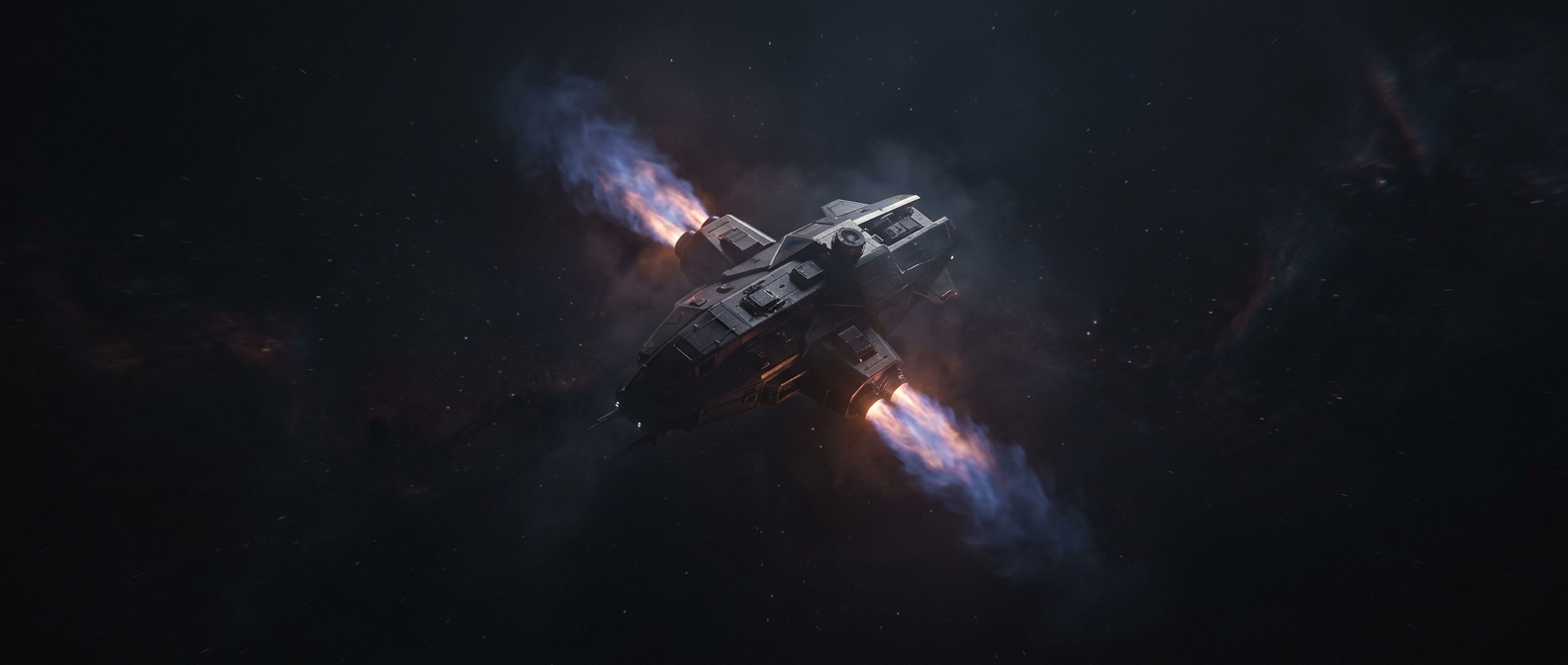 Reaction control thrusters puff gas to rotate