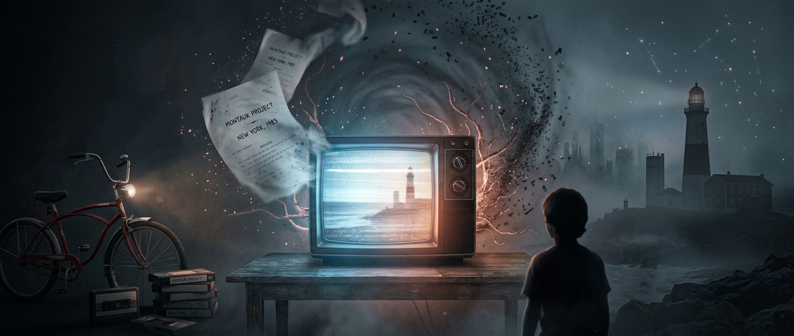 Netflix изначально дал зеленый свет «Очень странным делам» под названием «Монток» с сюжетом, основанным в Нью-Йорке