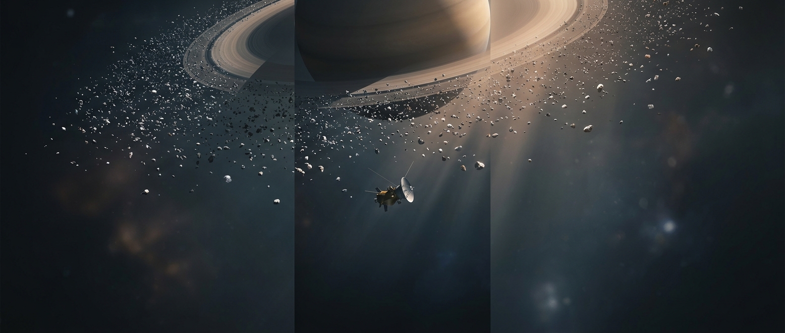 Cassini discovered Saturn's rings weren't solid
