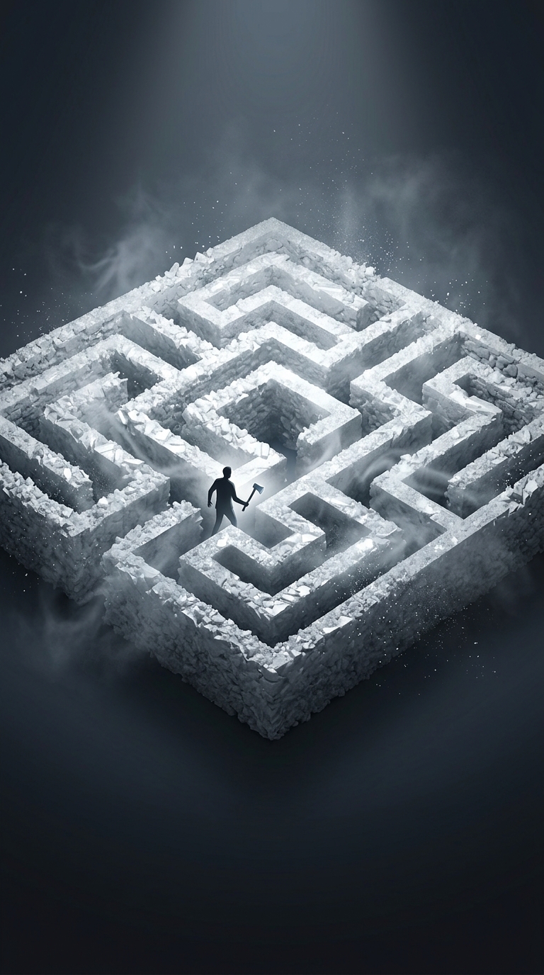 Stanley Kubrick used nine hundred tons of salt and crushed Styrofoam to create the winter maze scenes at the end of The Shining, creating a massive environmental nightmare on the backlot of the studio.