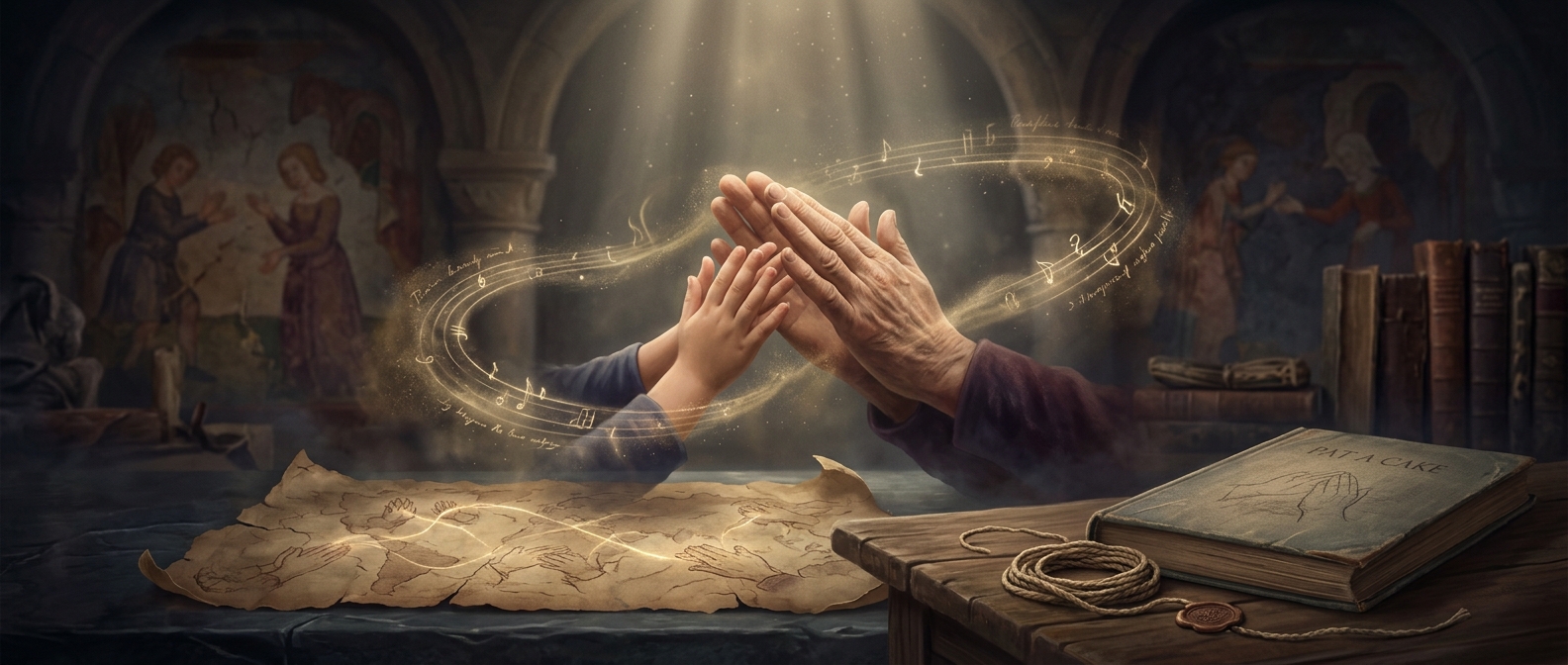 The oldest recorded English clapping game