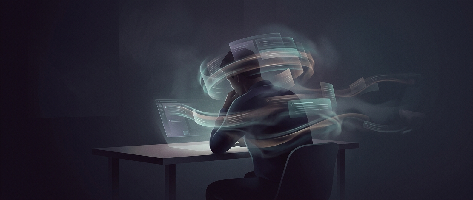 Why your attention lags after switching tasks