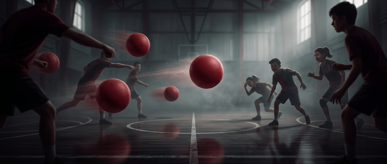 Why dodgeball feels like childhood warfare
