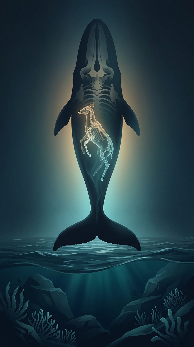 Evolution loves a plot twist. Millions of years ago, the ancestors of modern whales looked most like what?