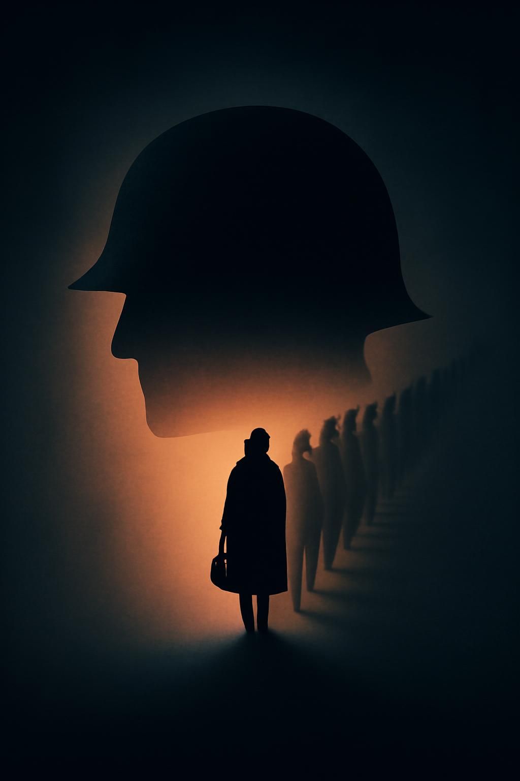 Most people who lived through famous wars were not on the battlefield; they were standing in lines.