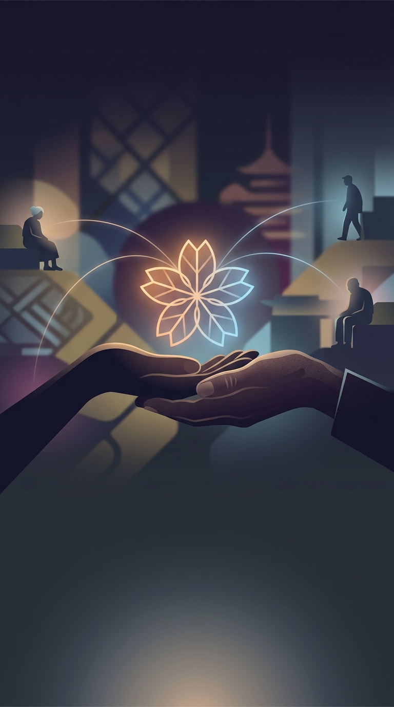 Japanese communities invented a localized currency called fureai kippu that is earned entirely by volunteering to care for elderly citizens.
