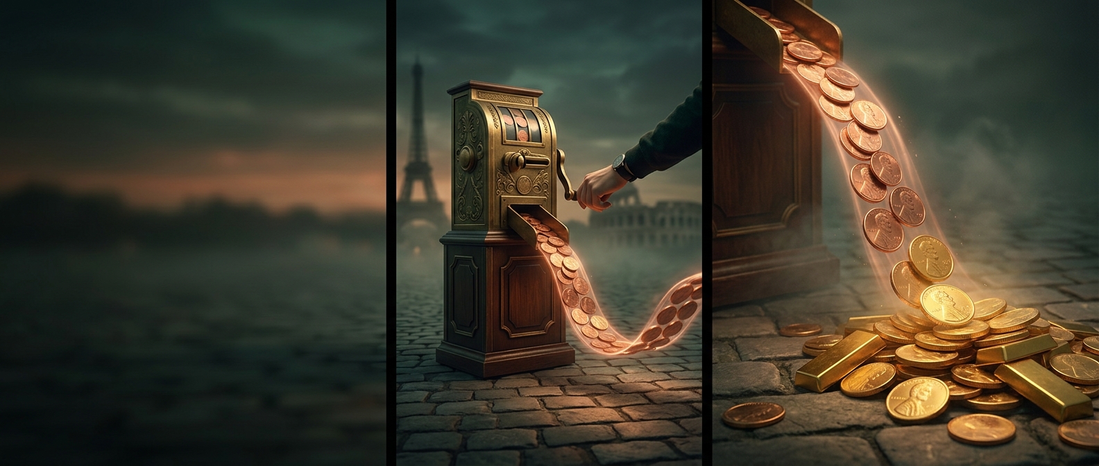 The machine that charges you to crush your own penny