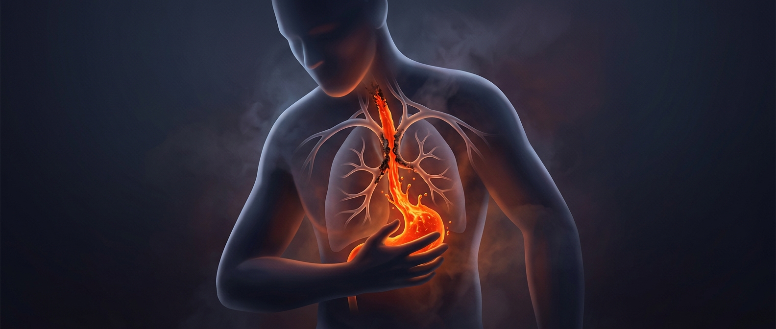 Heartburn has nothing to do with your heart