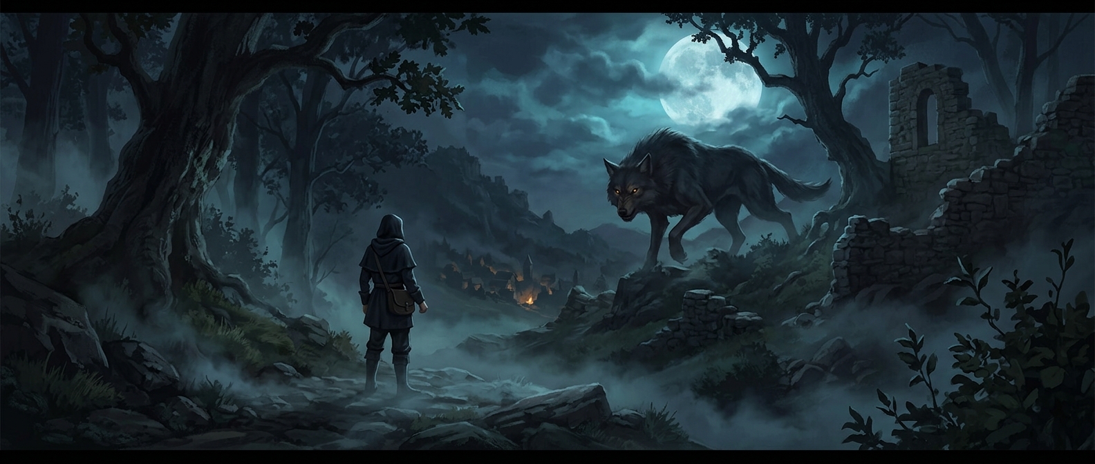 Французский «loup-garou» ведет себя в точности как оборотень