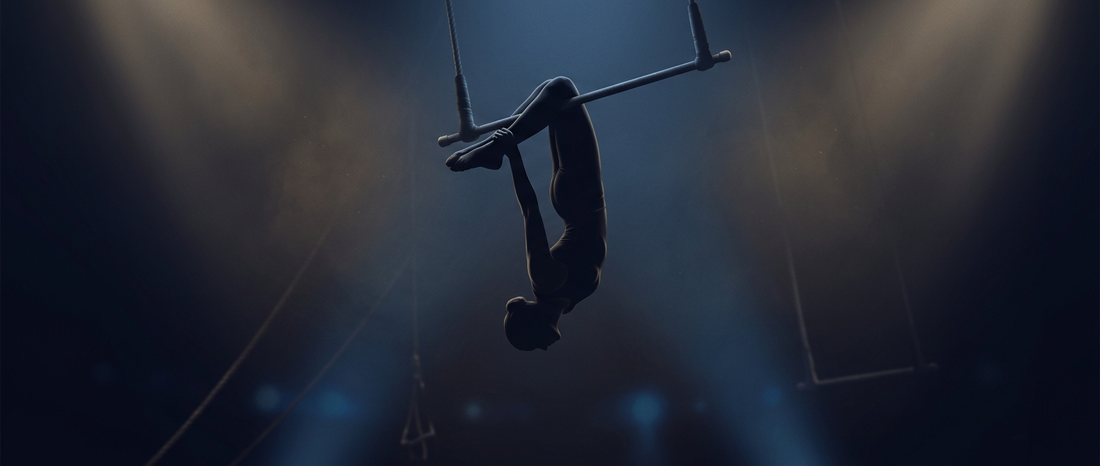 How trapeze catchers hold on midair