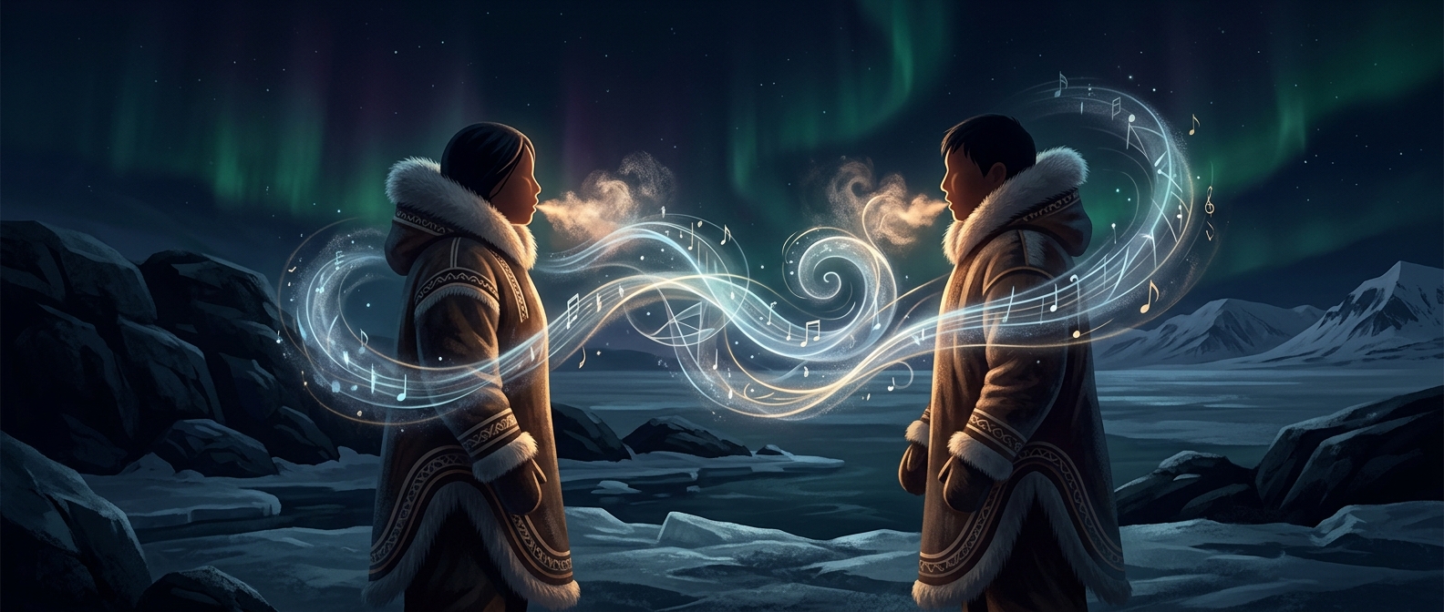How Inuit throat singing turns breath into rhythm
