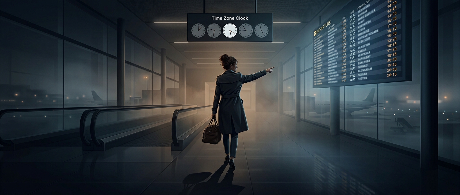 The boldest way to deny your jet lag