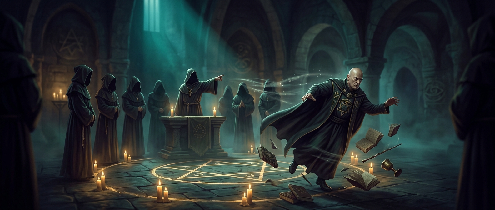 Occultist Aleister Crowley was literally kicked out of a secret magic society for being too weird