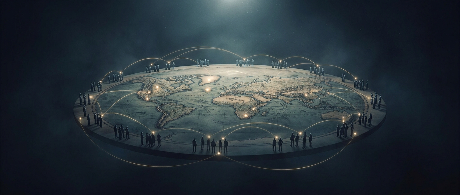 Flat earth societies proudly boast members around the globe