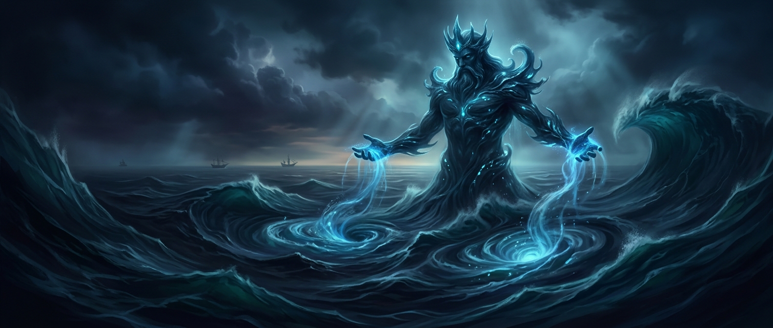 Neptune exercises total control over vast oceans