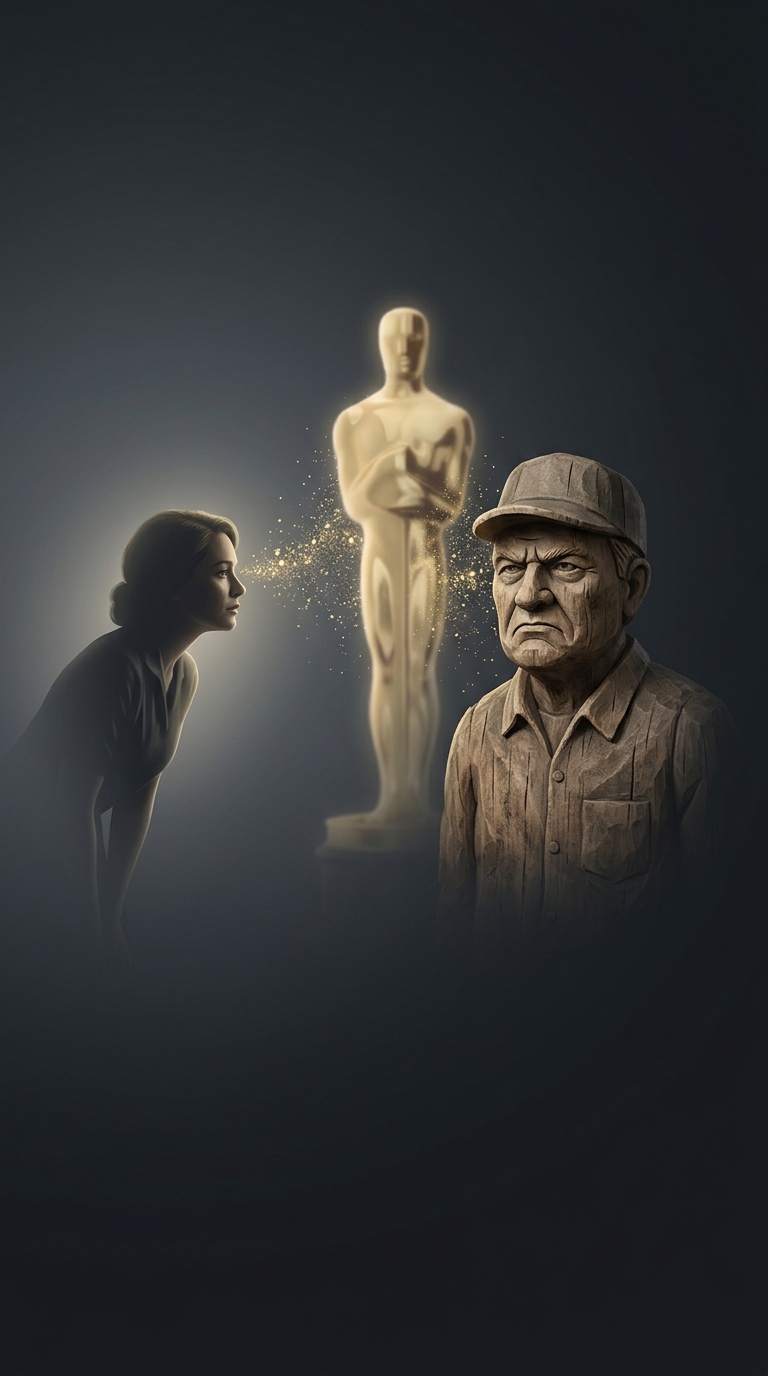 Academy Award librarian Margaret Herrick famously coined the nickname for the prestigious Oscar statuette when she offhandedly remarked that the gold-plated figure looked exactly like her stern Uncle Oscar.