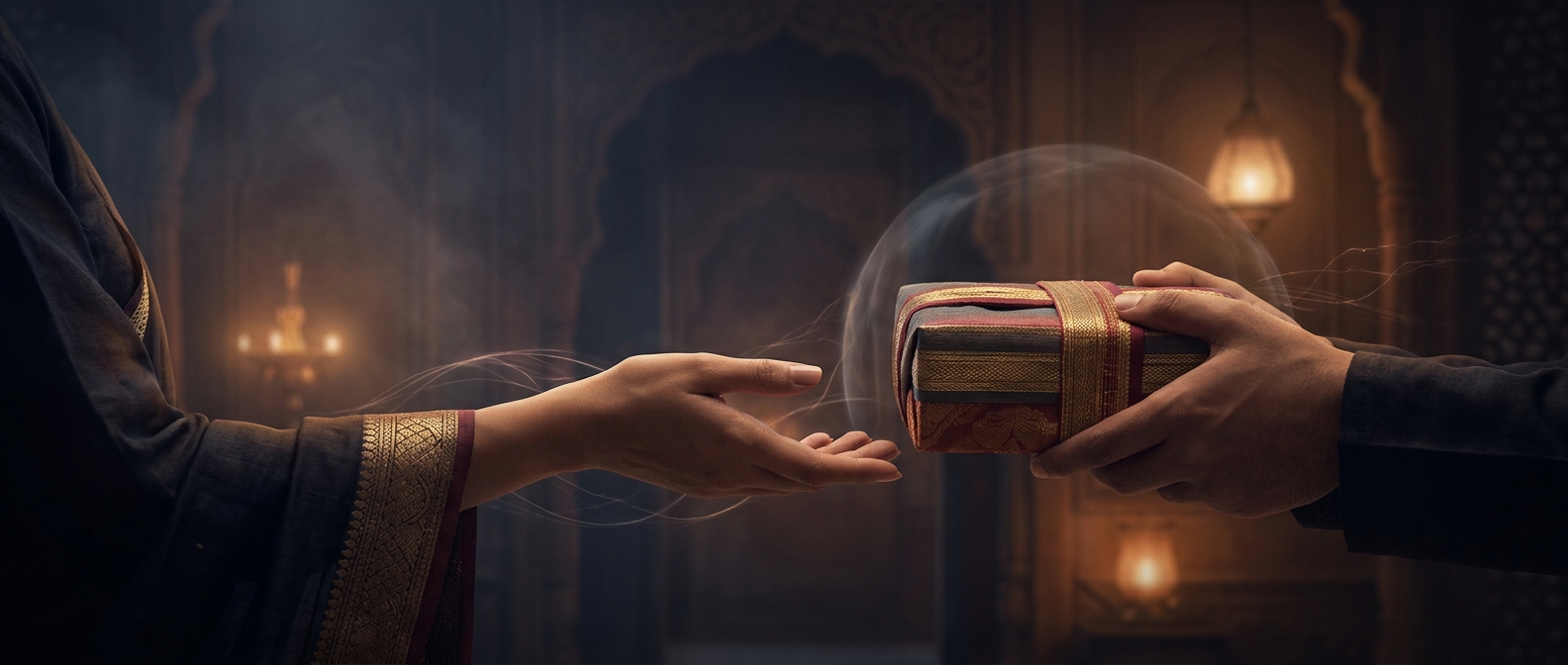 Opening gifts instantly in India is very rude