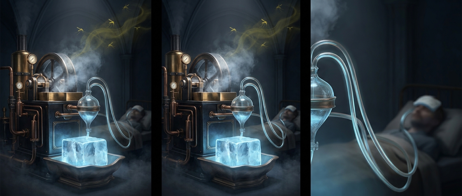 The ice machine invented to fight yellow fever