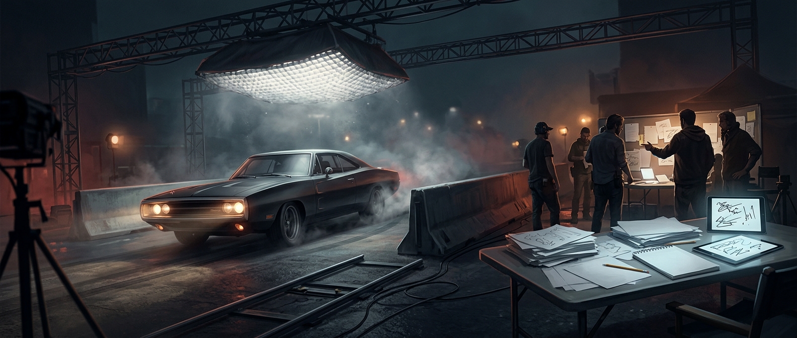 Fast & Furious sometimes filmed stunts before writing the story