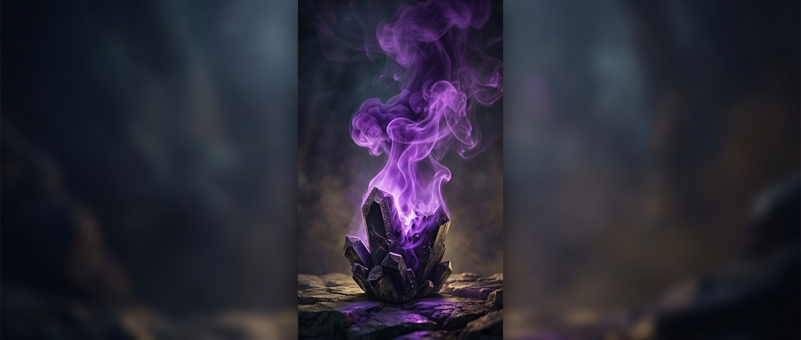 The element that skips straight to purple gas