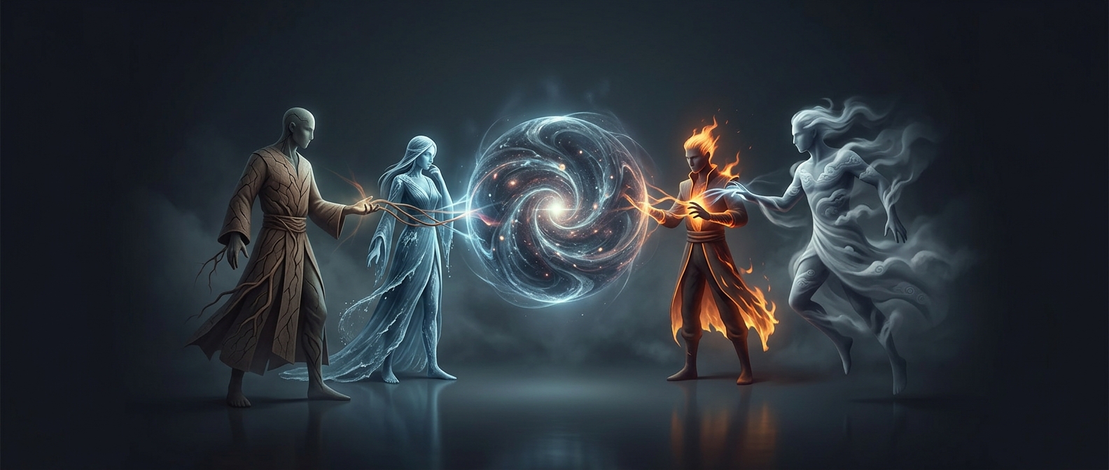 Elemental dignities intensely analyze foundational forces