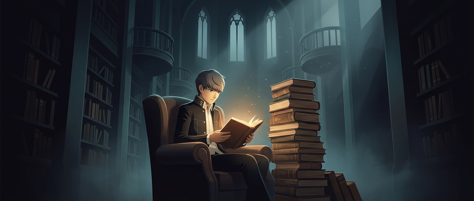 Persona 4 Golden requires reading every single book