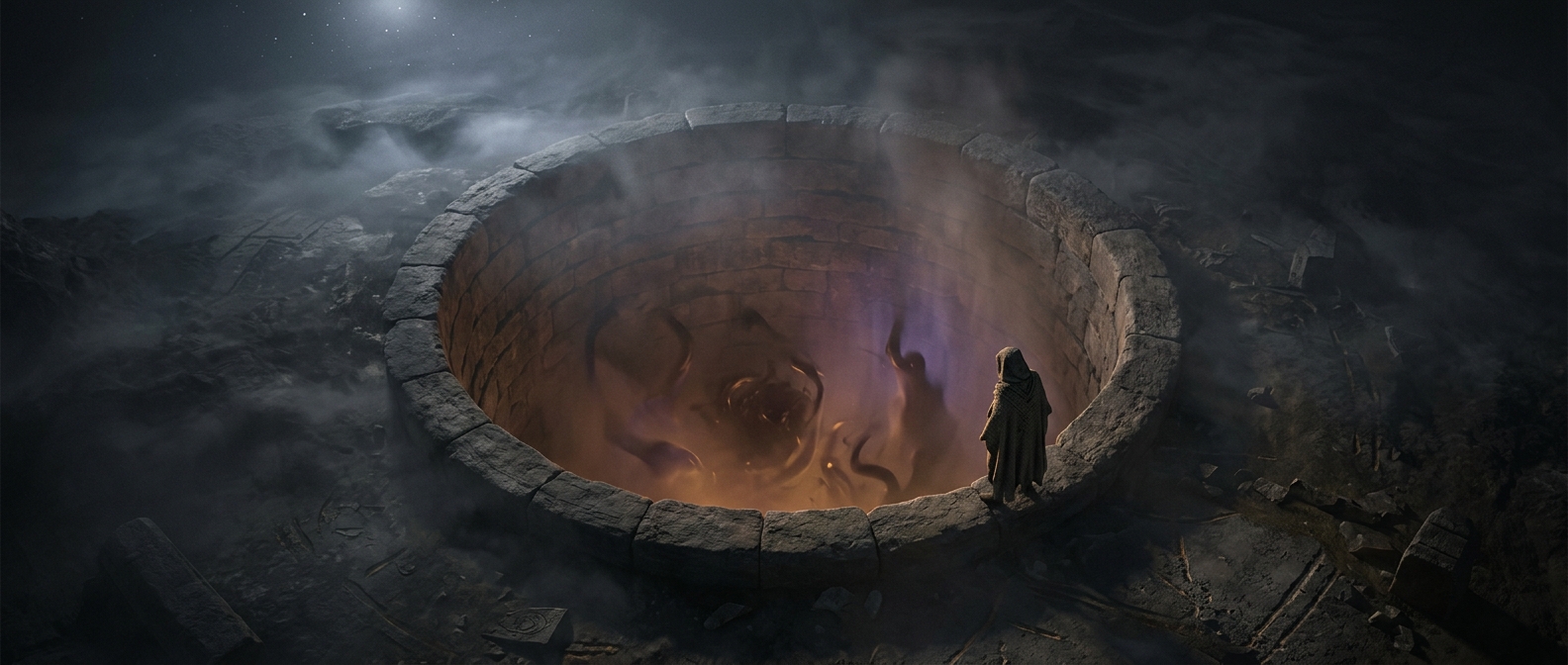 Ancient wells in Turkey were feared not as water sources but as doorways feeding straight into the underworld