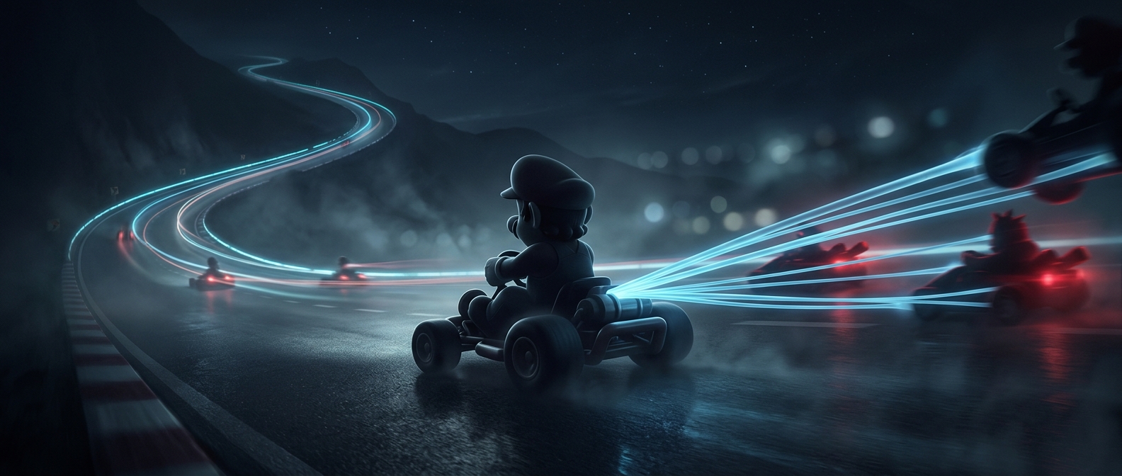 Why Mario Kart lets opponents catch up
