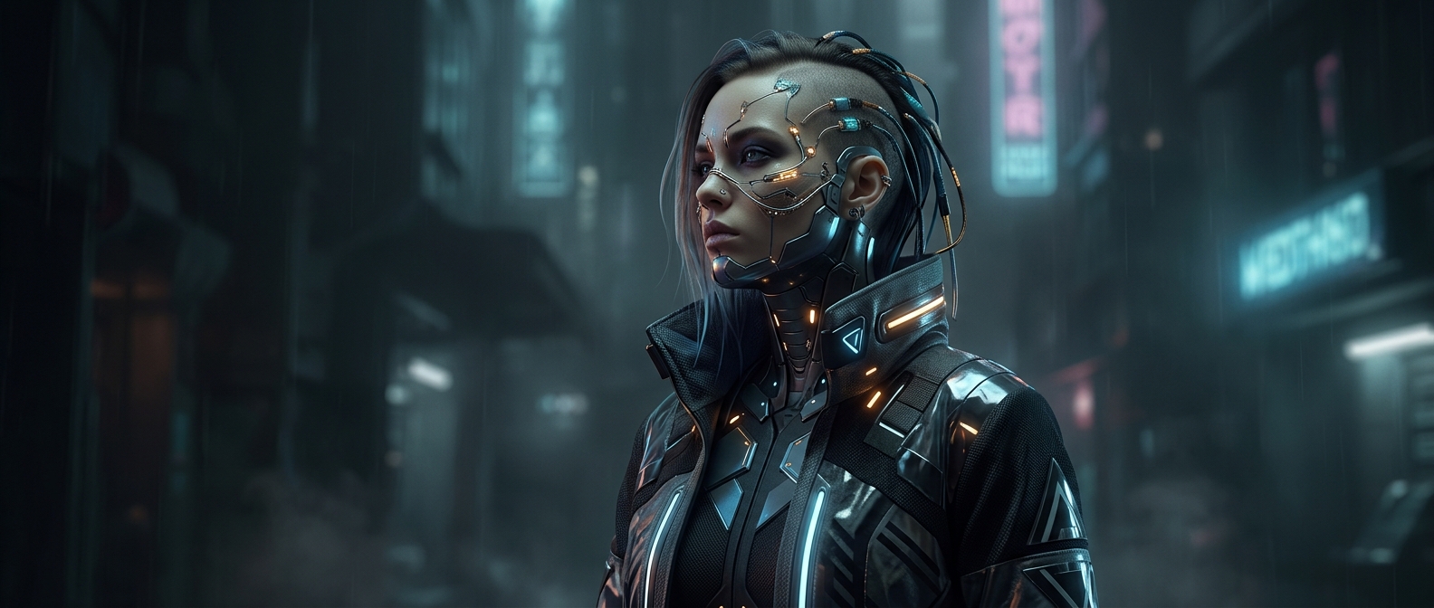 Cyberpunk 2077 features extremely detailed facial cybernetics