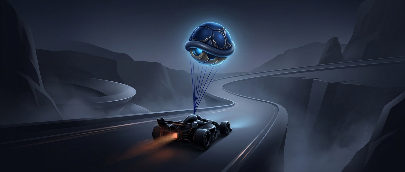 The Mario Kart weapon designed to punish first place