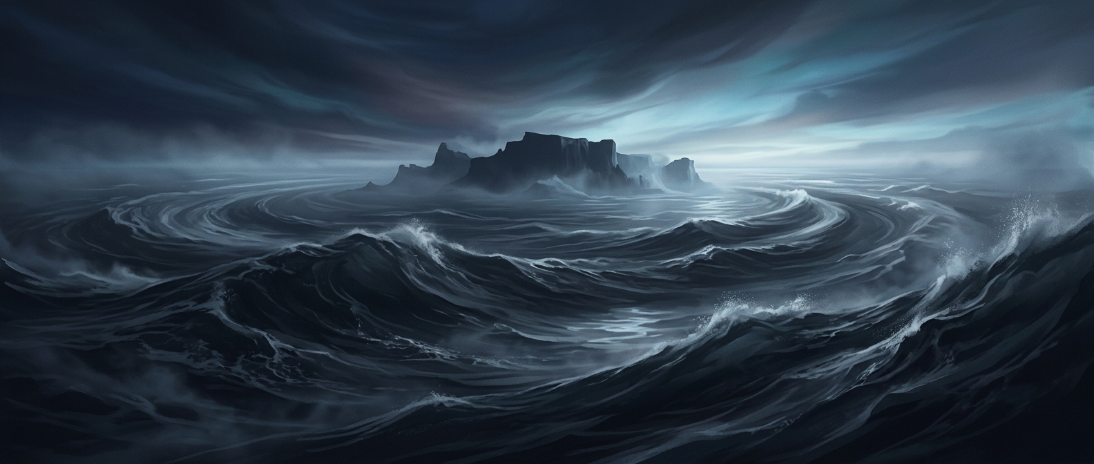 Southern Ocean circles Antarctica without any interruption